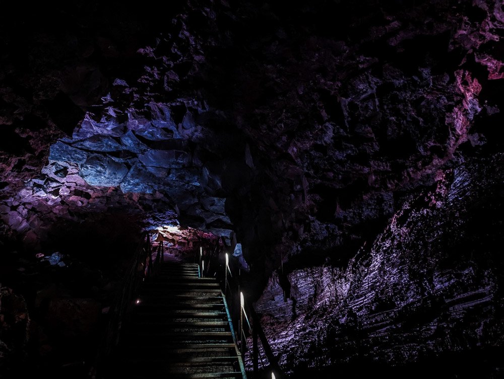 lava tunnel entrance/exit